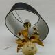 Exclusive Mid-Century Design Brass 'Fleur de Lis' Table Lamp, 1960s