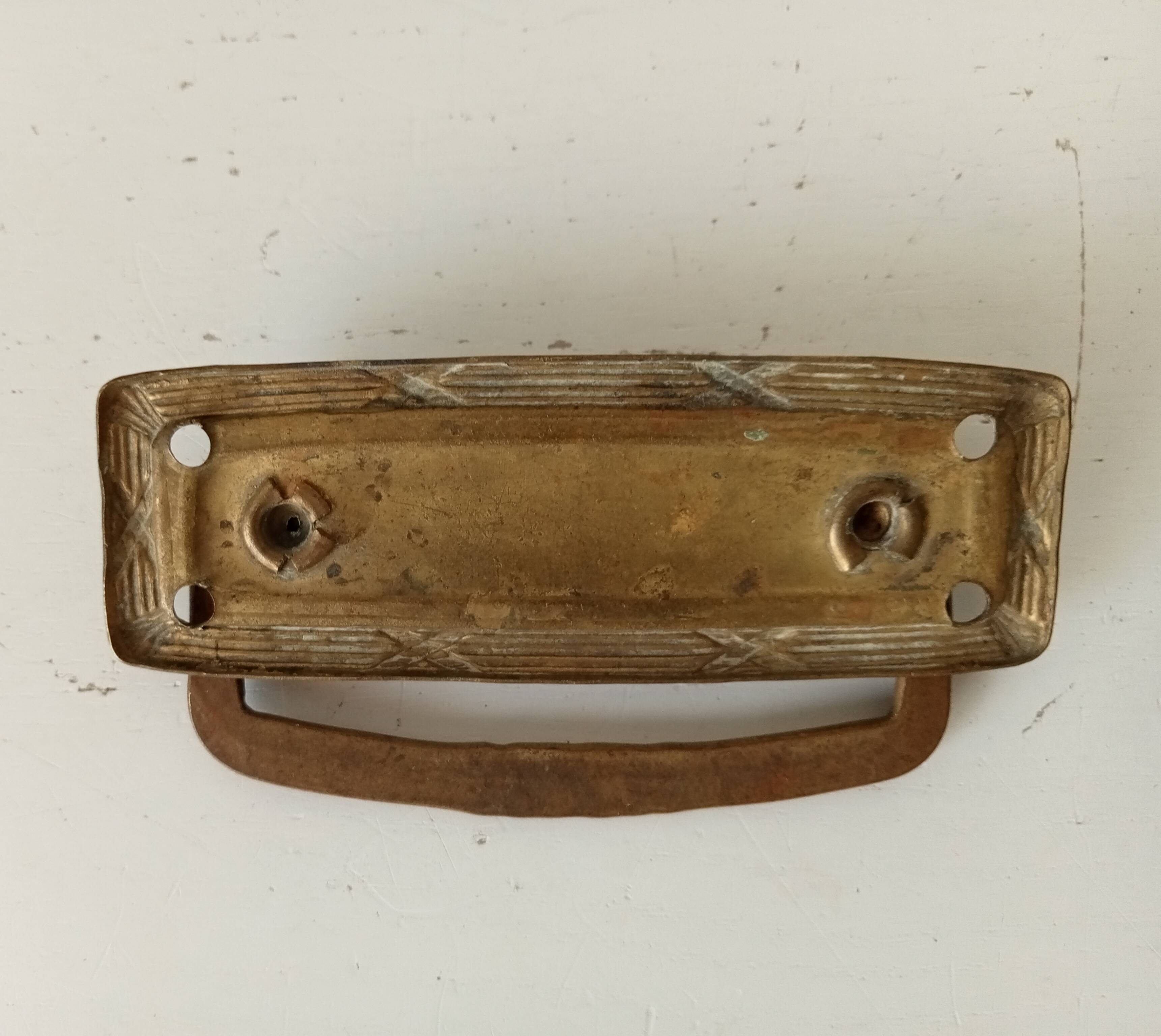 Old art deco furniture handle