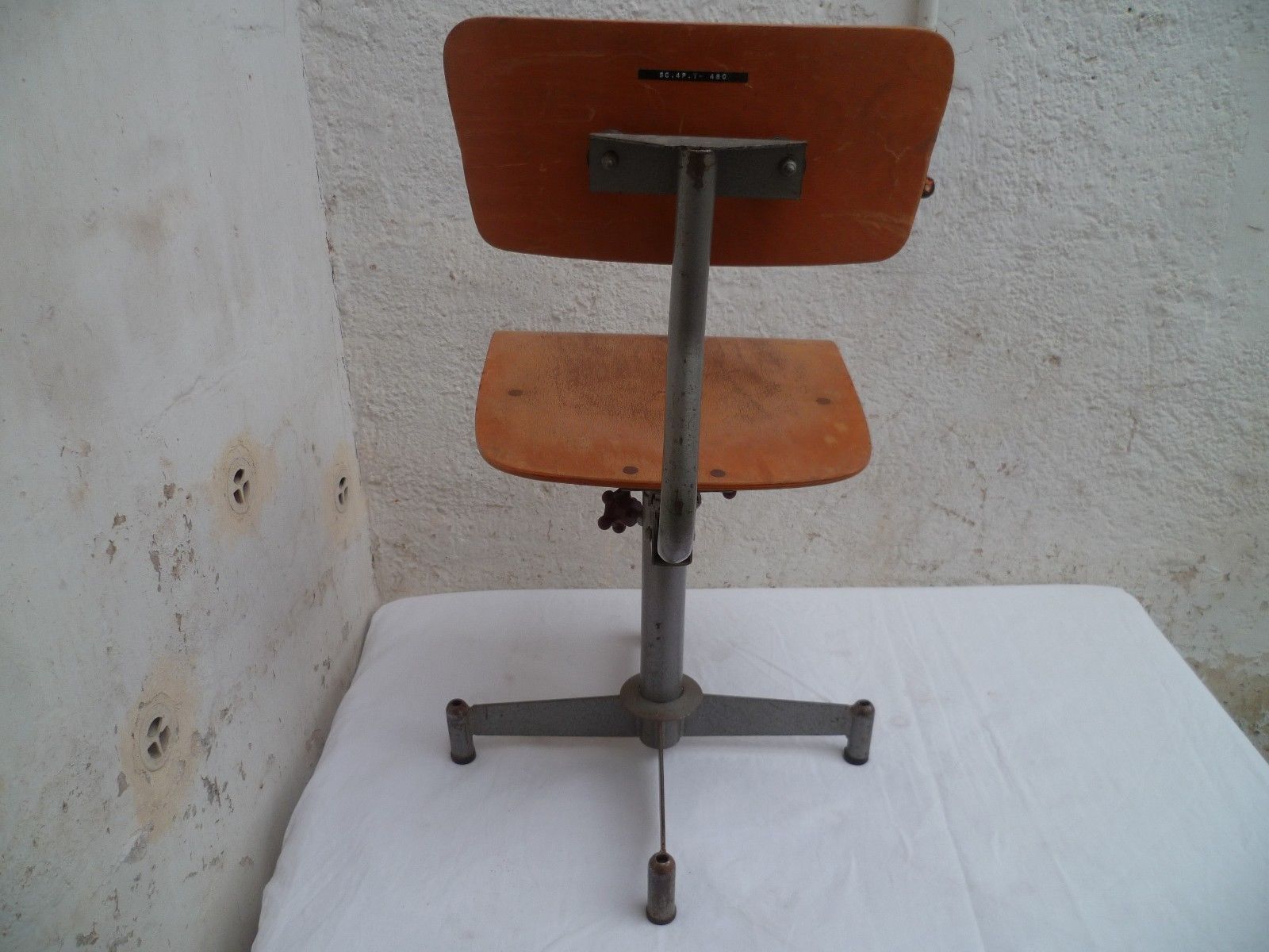 50s industrial chair 60
