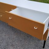 Enfilade store furniture of the 70s six large drawers
