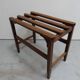Vintage Dutch small oak bench 1930's
