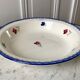 Hollow dish / salad bowl digoin sarreguemines model mary-lou 30s