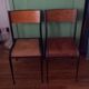 Lot de 2 chaises mullca pieds compas