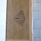 Peach-coloured TV unit