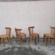 Chaises bistrot vintage