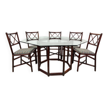 Mid-century modern dining set by Gervasoni