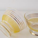 Lemon Granita glass cups