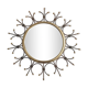Vintage old sun mirror 43cm
