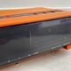 Orange space age gold star rk-306 alarm radio clock