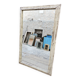 Burmese teak mirror