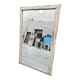 Teak mirror from Burma