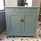 Parisian sideboard gray blue green