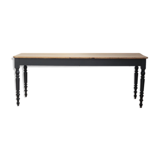 Restored old convent table