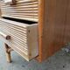 Bureau vintage en rotin et bambou Louis Sognot