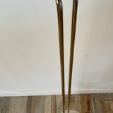 Deknudt e-reader floor lamp from the 70s in brass