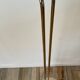 Deknudt e-reader floor lamp from the 70s in brass