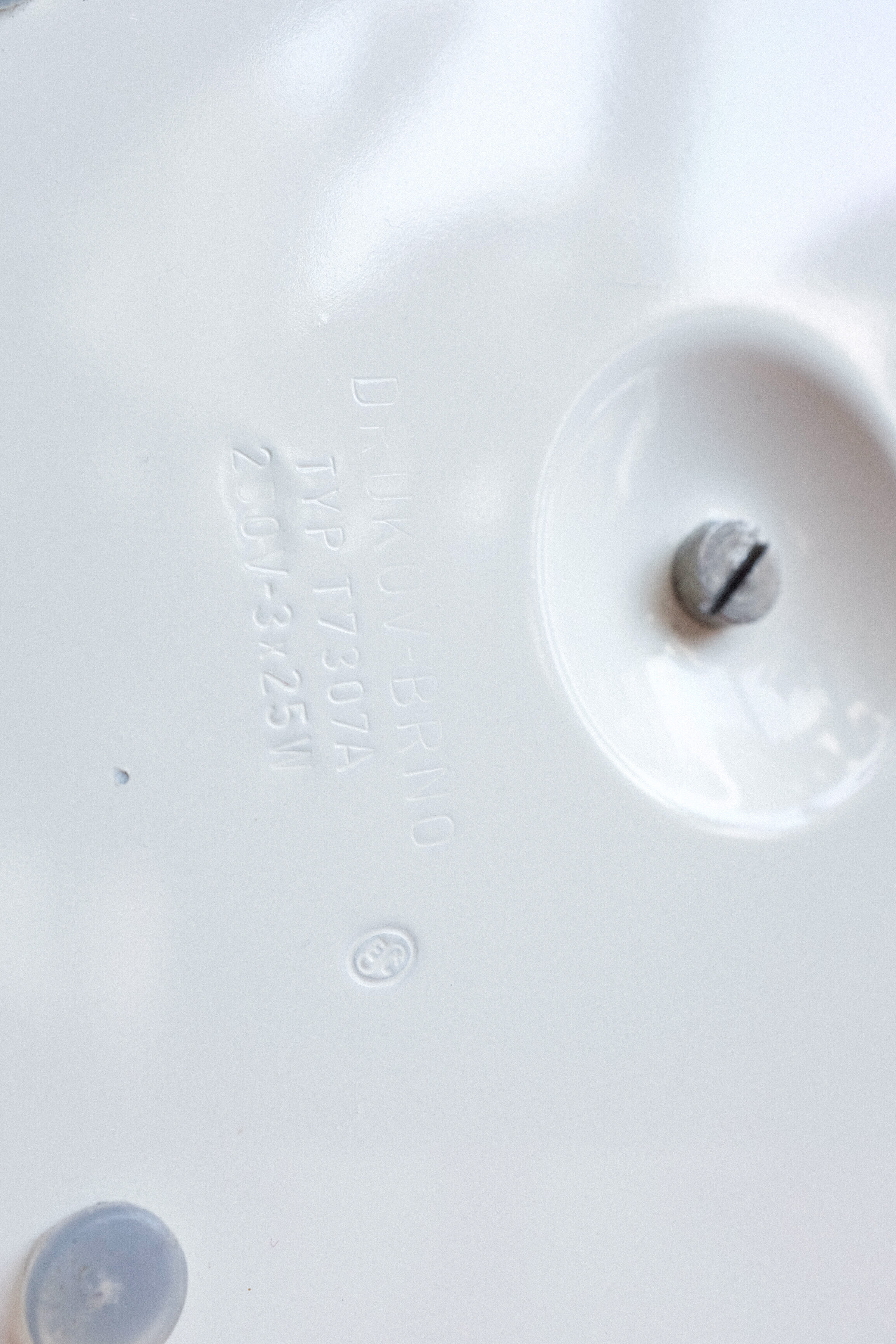 Lampe de table tchécoslovaque vintage, années 1970