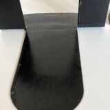 Pair of Gras bookends by notary in folded metal 1920