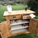 Buffet ancien style campagne