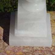 Lampe en albâtre