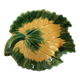 Plat feuille barbotine