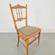 Vintage Chiavari Spool Chair, Italy, 1950s