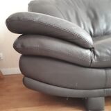 Leather sofa