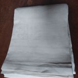 Nappe ancienne 24 couverts 283x200 brodé et monogrammé CC entrelacé