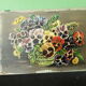 Oil painting on vintage wood
