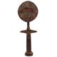 Ashanti Akuaba African Art Statue from Ghana, wooden, 1980s.