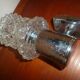 Pair of sconces glass chrome of the years 60/70