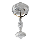French Art Deco Cut Crystal 'Mushroom' Table Lamp, 1920s