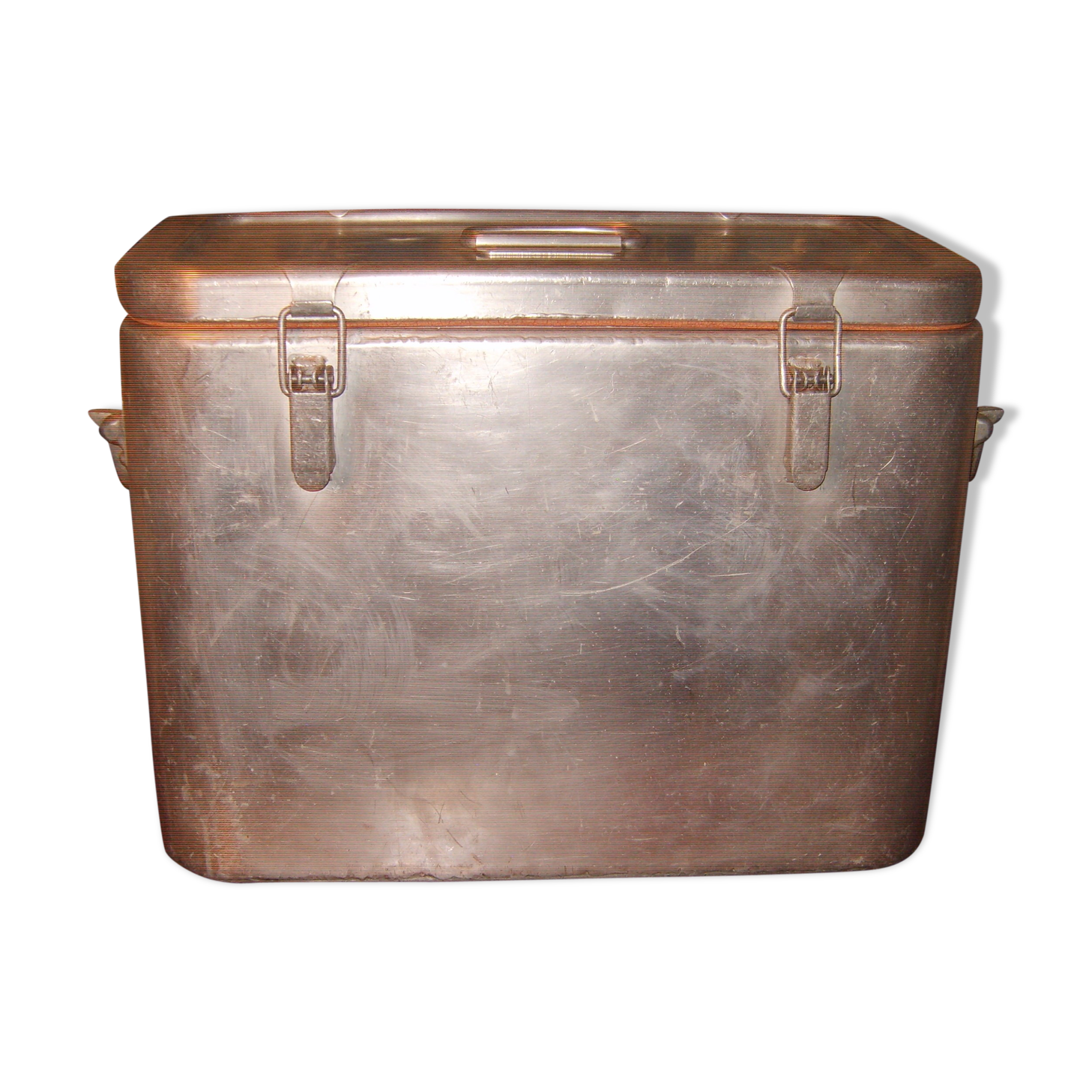 Old stainless steel tournus box