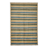 Tapis Oushak en laine noué à la main turc 168 cm x 256 cm
