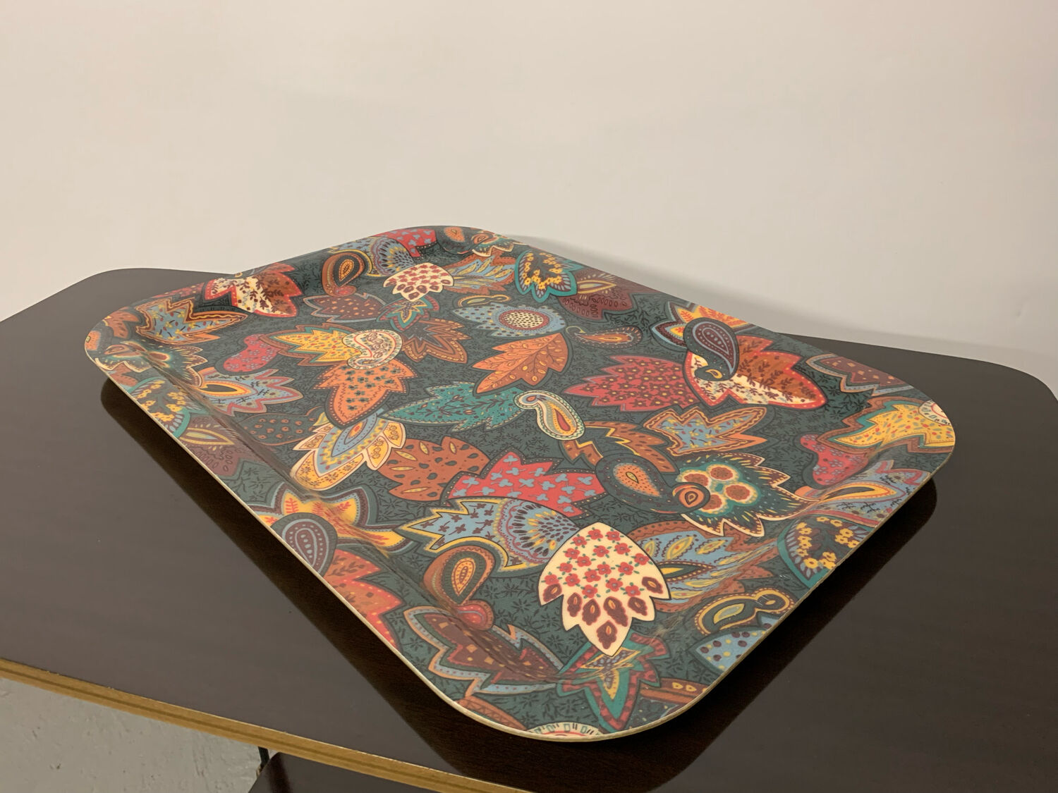 Vintage fiberglass tray