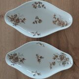 Porcelain bowls Ax Jullien Vierzon