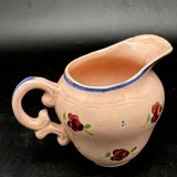 Pink ceramic dinner service with small flower patterns – 1224b7