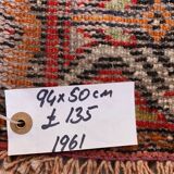 Tapis turc vintage 94x50 cm