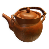 Terracotta teapot