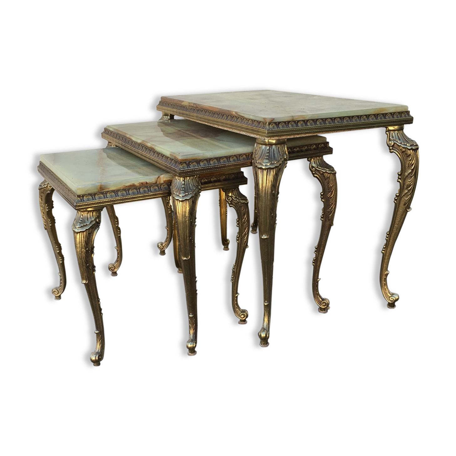 Tables in bronze