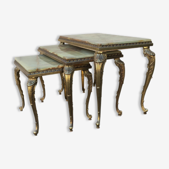 Tables gigogne en bronze