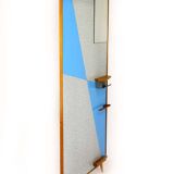 Porte-Manteau Vintage Géométrique de Drevokov Blatna, 1972