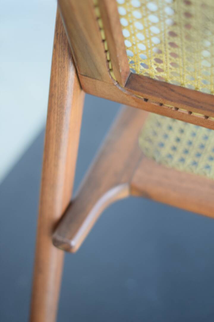 Fauteuil en teck SNA Roset  France 1952