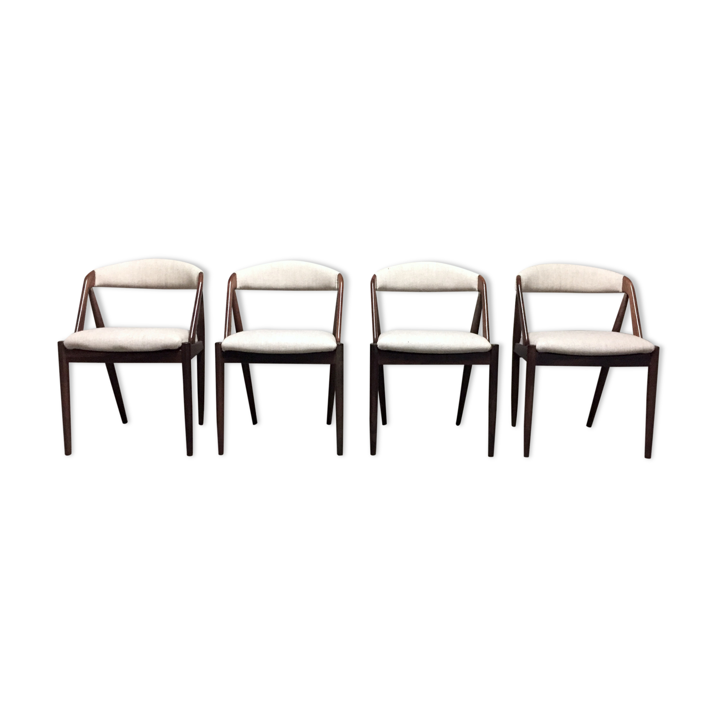 Chairs by Kai Kristiansen for Schou Andersen in the 1960