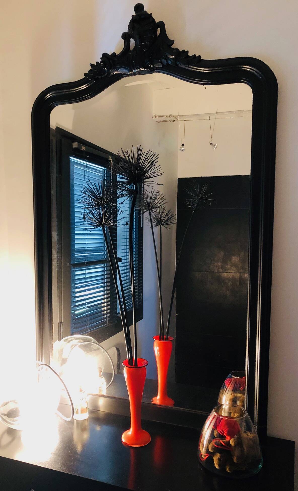 Antique headboard 160 cm