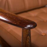 Set of Model 118 armchairs in rosewood by Grete Jalk for France & Son, 1960s