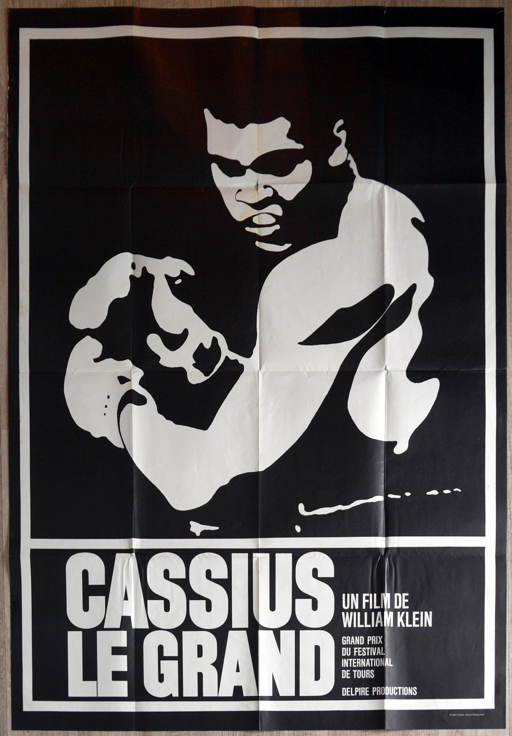 Affiche cinéma originale "Cassius Le Grand" - Mohamed Ali