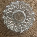 cendrier en verre ciselé