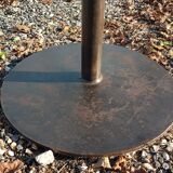 Bar stool design cast iron and wood