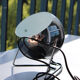 Eyeball Chrome Lamp - Space Age design